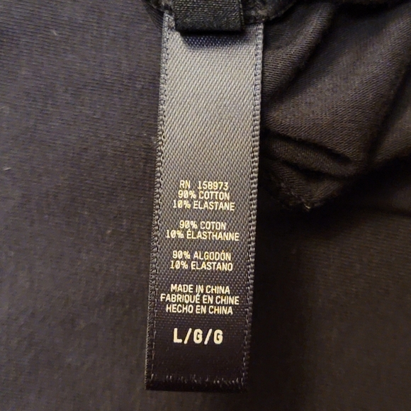 NWT SKIMS Sleep Cotton Jersey Mini Dress Nightgown Scoop Neck Sz Lrg Soot/Black - Picture 15 of 16